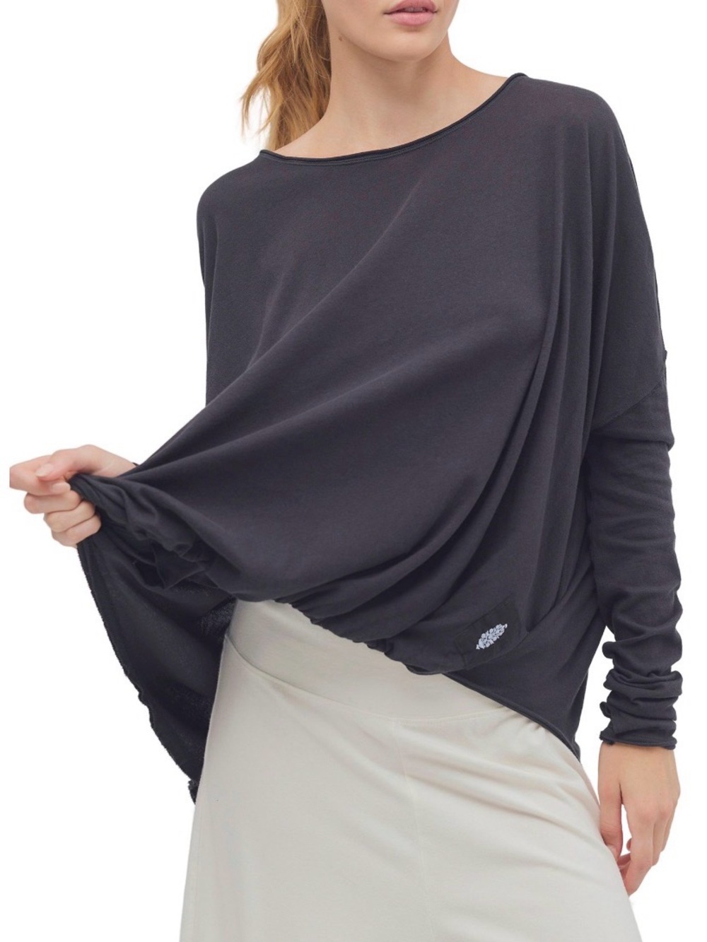 FP Movement Sheer Bliss Layer top with embroidery